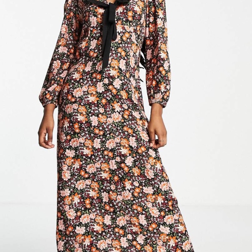 ASOS floral vintage maxi dress
